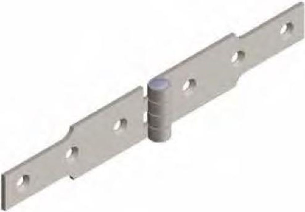 Scharnier 1014 MONIN - verzinkter bichromatischer Stahl - 50 x 300 mm - 427240