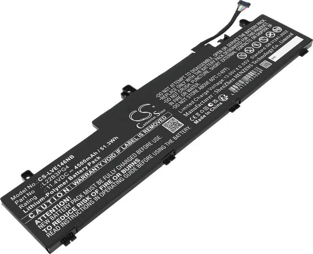 Batterie Ordinateur Portable pour Lenovo ThinkPad E16 G1 et E14 Gen 6