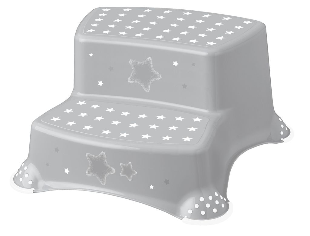 keeeper kids Tritthocker igor "stars" zweistufig grau mit Produktbild 