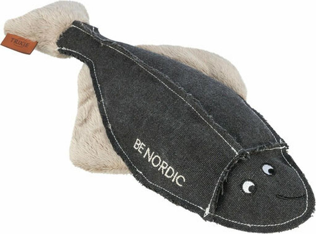 Kuscheltier für Hunde Trixie Polyester Plüsch Baumwolle Fisch 35 cm