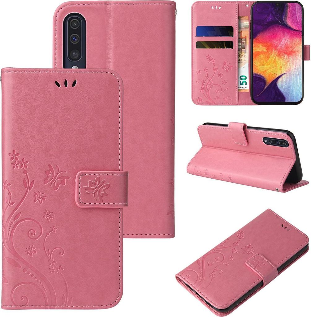 Handyhülle für Samsung Galaxy A50 Floral Blumen Produktbild 