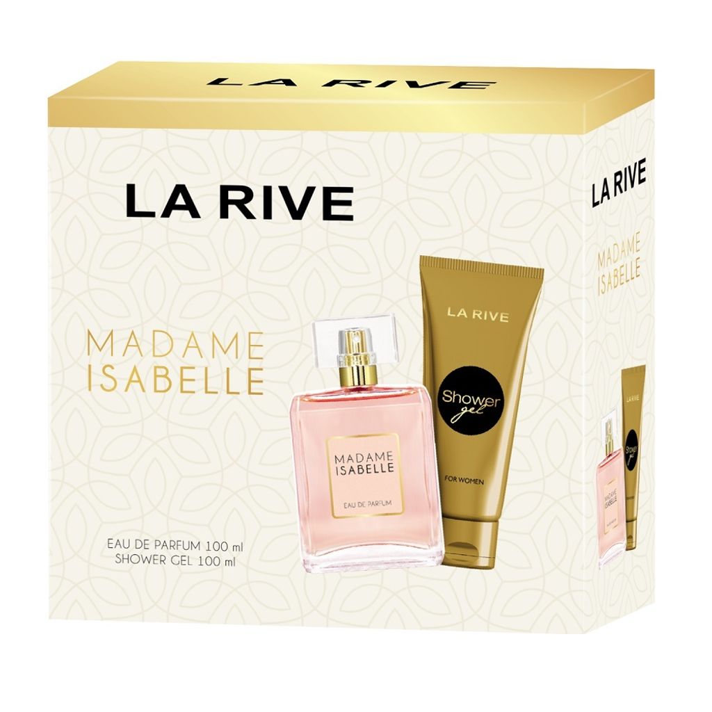La Rive for Woman Madame Isabelle Geschenkset (Eau de Parfum 100ml+Duschgel 100ml)