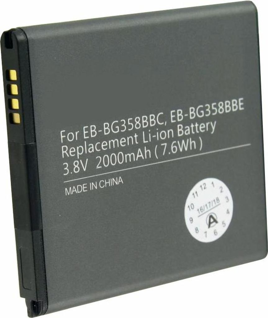 Akku passend für Samsung Galaxy Core Prime, SM-G360F, EB-BG358BB 1800mAh