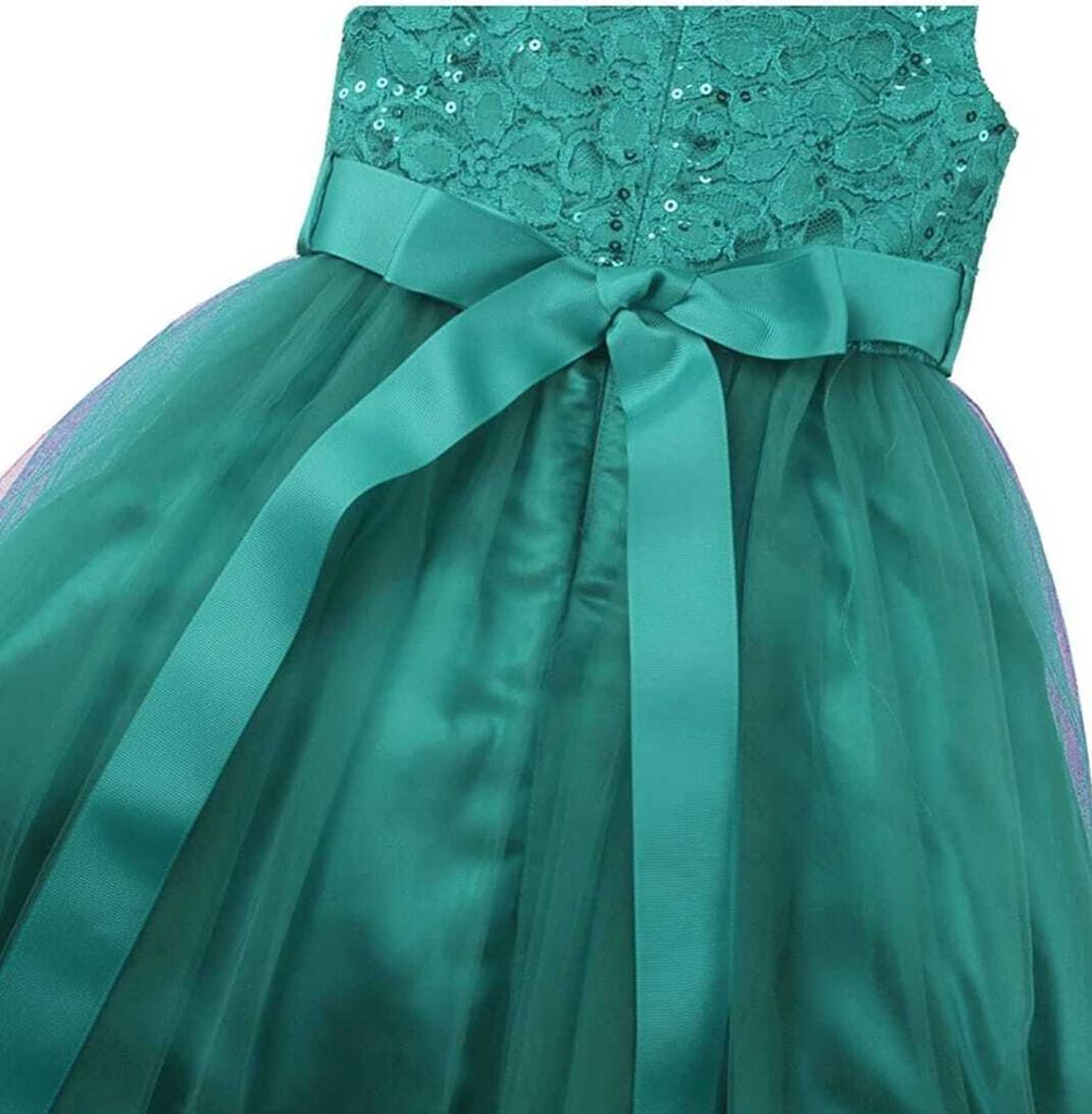 Mädchen Prinzessin Kleid Gr. 146-152 Cm Produktbild 3