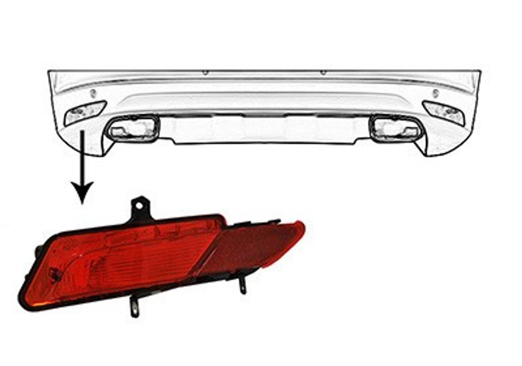 VAN WEZEL Nebelschlussleuchte 5925929 Links für VOLVO XC60 (156)