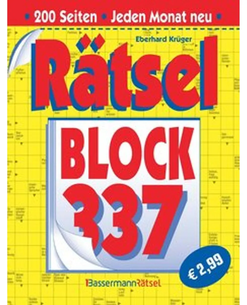 Livret de mots fléchés et jeux de logique Rätselblock en lot de 5