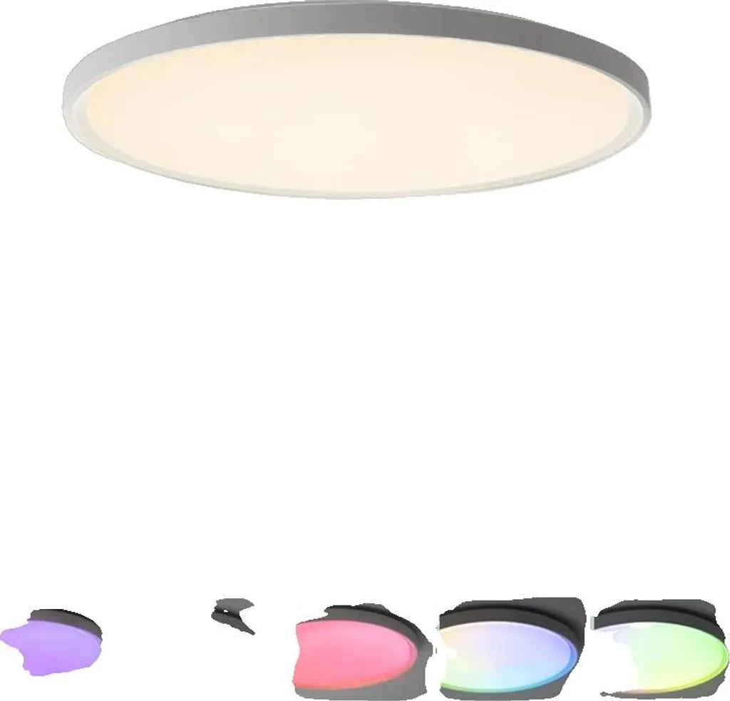 Plafoniera, dimmerabile, controllo intelligente, 46 cm