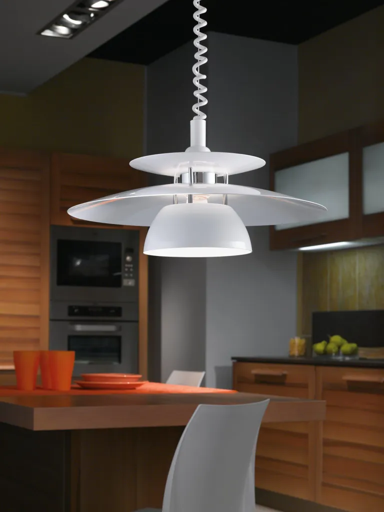 Lampe suspendue classique pour cuisine et table à manger - Eclairage LED