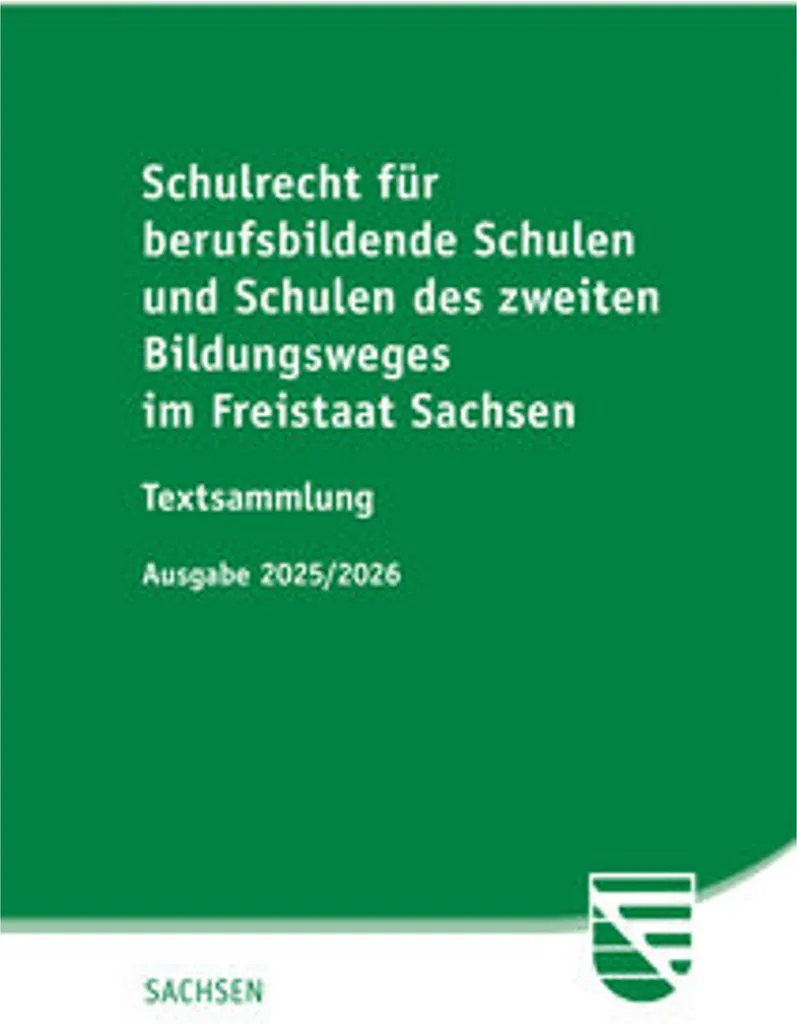 Manuel Schulrecht Saxe pour lycées professionnels et adultes