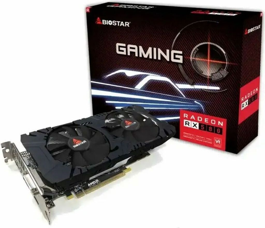 Grafická karta Biostar VA5815TQ82 RADEON RX 580 8 GB GDDR5 Obrázok produktu 2