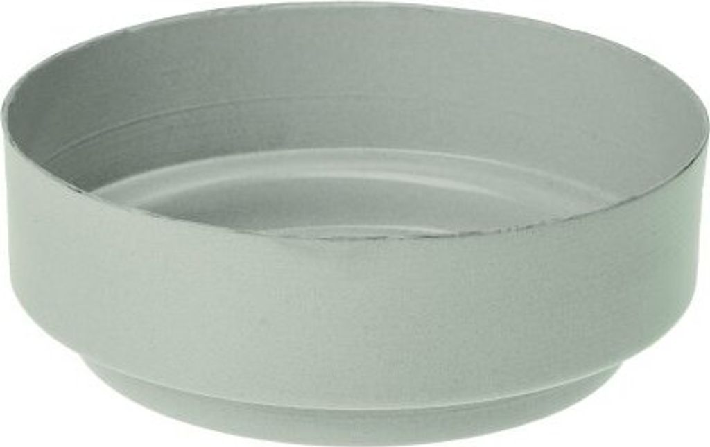 Kerzenhalter Metall für Stumpen bis 80mm Schlamm 35 x Ø 100mm
