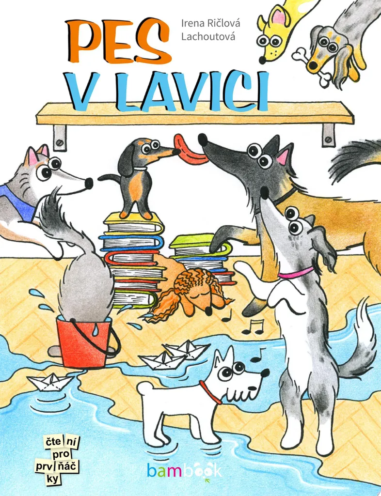Livre jeunesse Pes v lavici : roman illustré pour lecteurs débutants