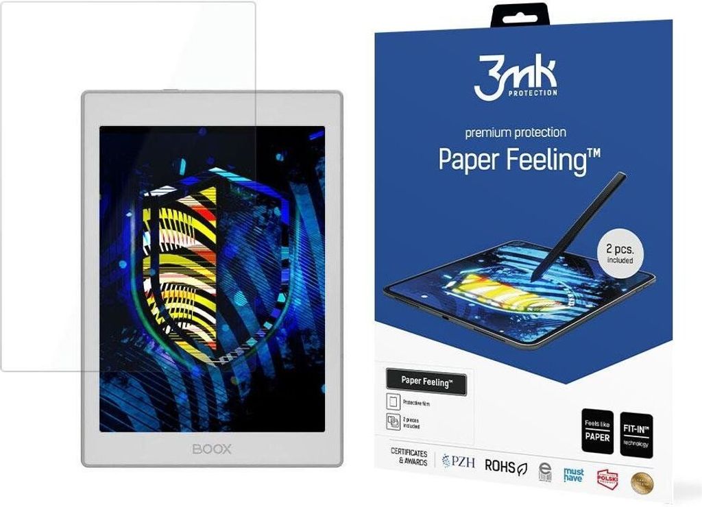 3mk Display Schutzfolie Paper Feeling für ONYX Boox Nova Air transparent