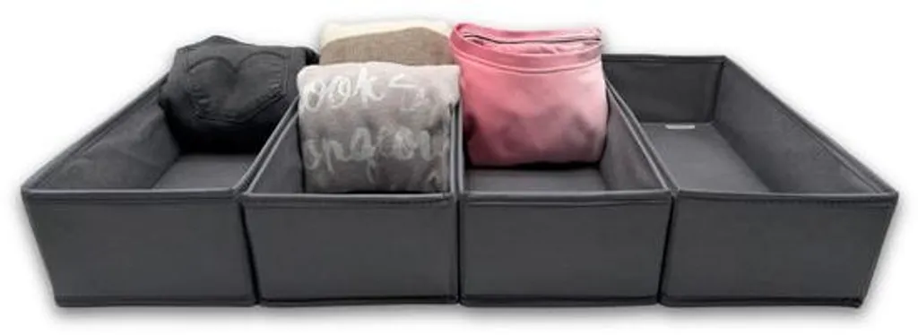 Kit de rangement pour armoire sur mesure 4 pièces pour commode