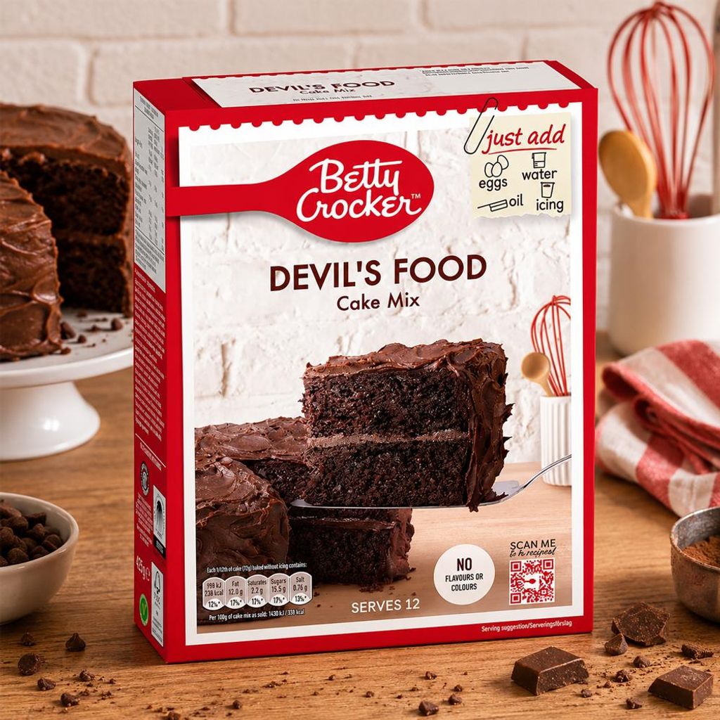 Mélange à gâteau Betty Crocker Devil's Food 425g Image du produit 