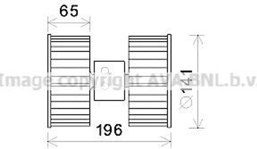 PRASCO Gebläsemotor Lüftermotor BW8475 für BMW 3 Cabrio (E36) 3 Limousine (E36) 3 Coupe (E36) 3 Compact (E36) 3 Touring (E36) Kunststoff