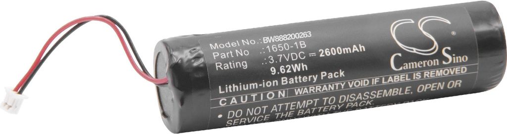 vhbw Akku Ersatz für Eschenbach 1650-1B für elektronische Leselupe (2600 mAh, 3,7 V, Li-Ion)