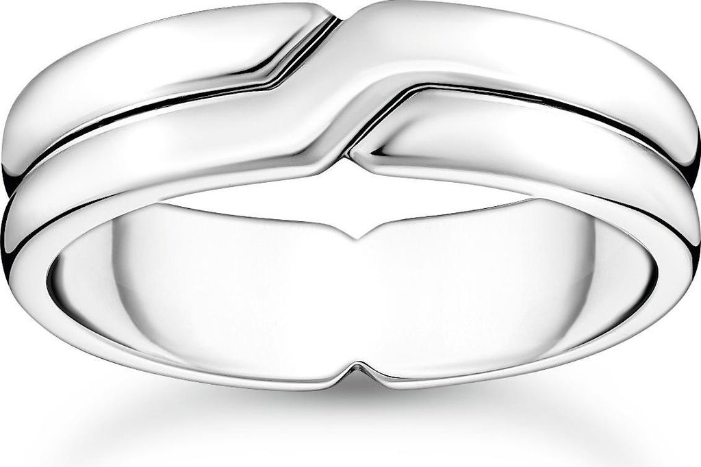 Thomas Sabo Rebel Basics TR2492-001-21 Herrenring, Ringgröße:60