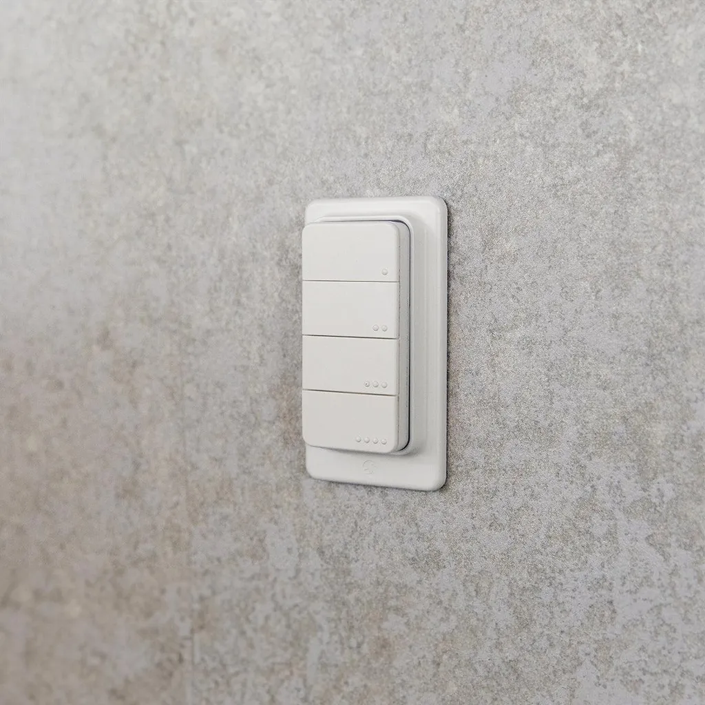 Shelly BLU RC Button 4 ZB - Télécommande Zigbee 4 canaux intelligente