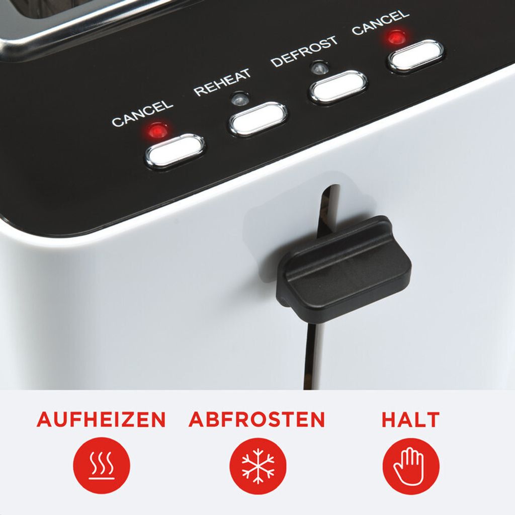 Bourgini Toaster mit extra breiten Schlitzen für Sandwiches Produktbild 6