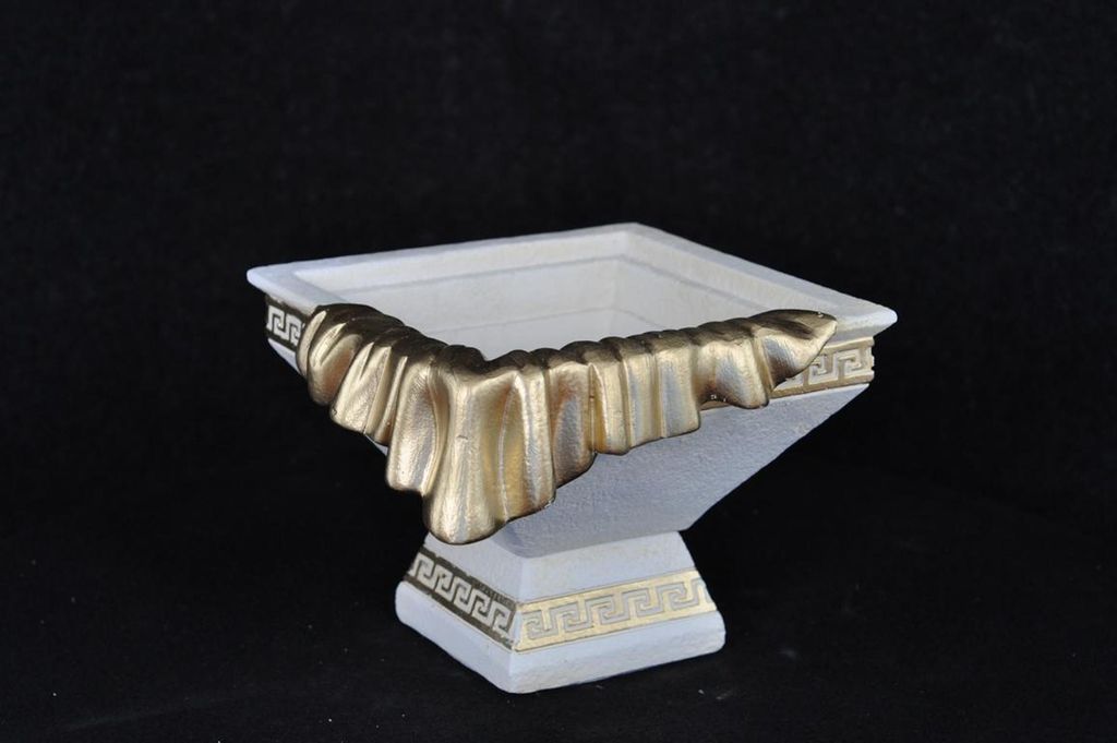 Vase Große Raum Dekoration Blumen Vasen Kübel Antik Stil Deko Schale Schalen Neu