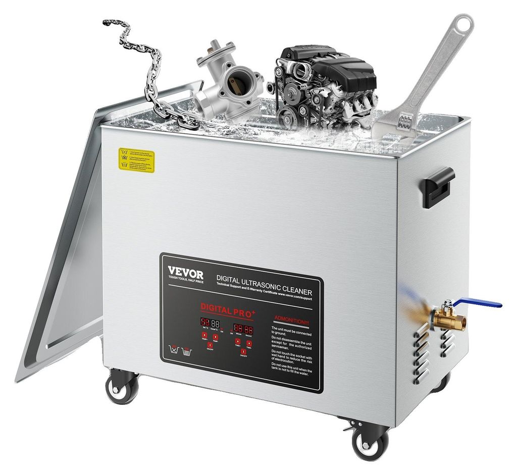 VEVOR 6L Verbesserter Ultraschallreiniger (400W Heizung, Produktbild 