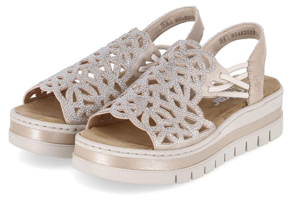 Rieker dames sandalen, model 50103, verkrijgbaar in de Productafbeelding 