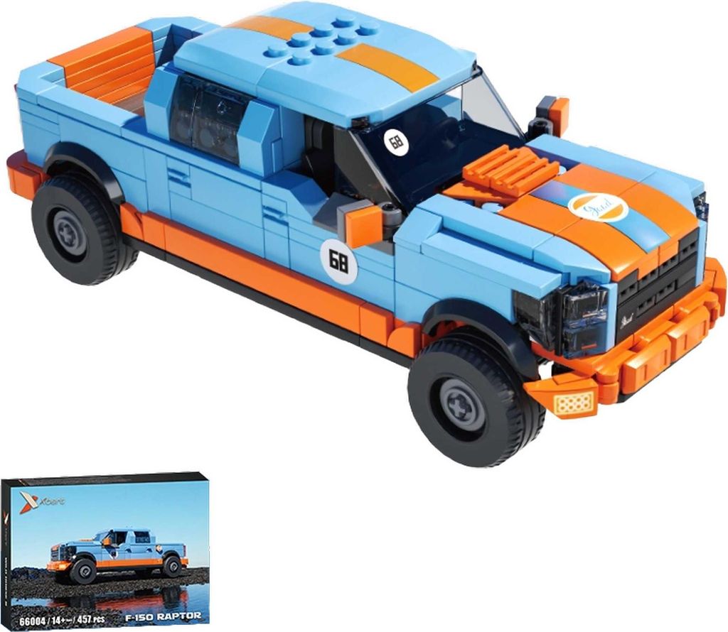 Klemmbausteine-Set Raptor 66004 mit 457 Bausteinen, Maße: Produktbild 