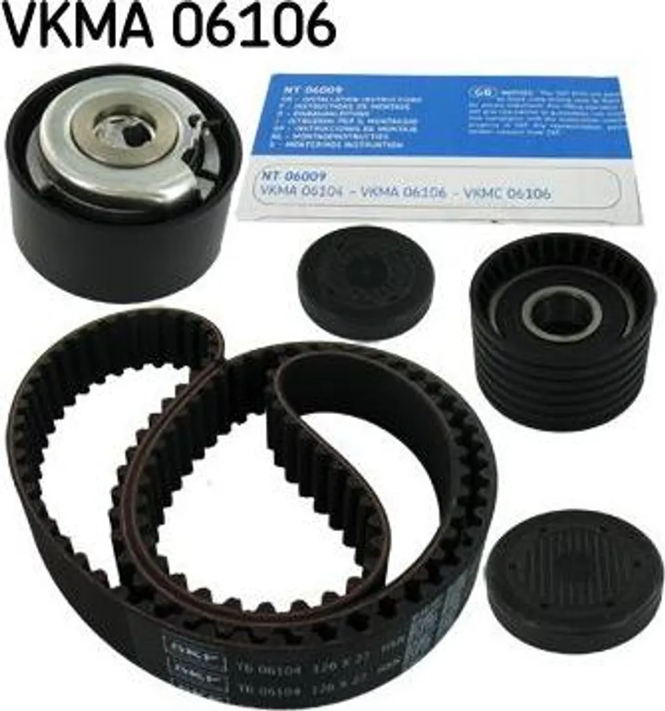 Kit de Courroie Dentée SKF VKMA06106 Haute Performance OE 4410548