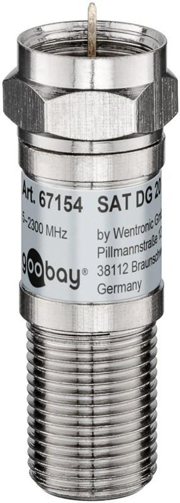 goobay SAT Dämpfungsglied 20 (Bulk) Image du produit 