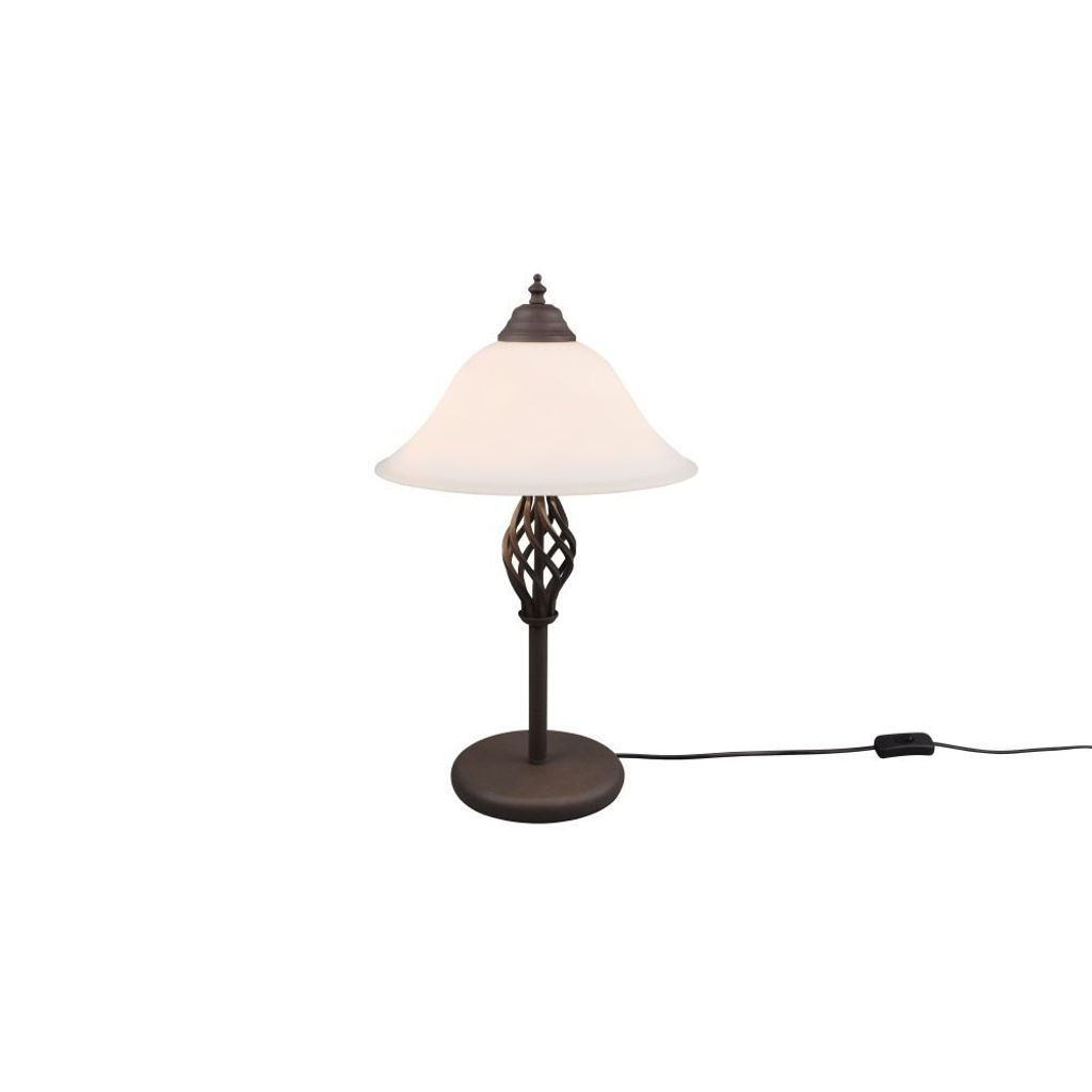 Stolová lampa RUSTICA E14 40W hnedá antik Obrázok produktu 