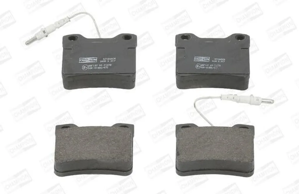 Plaquettes de frein Champion 571845CH : Qualité OE pour Mercedes Vito