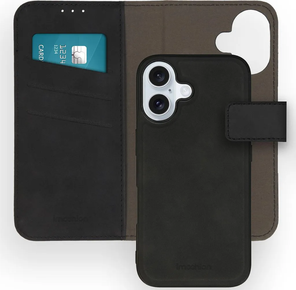 Custodia imoshion iPhone 16 2-in-1 Nera | Protezione Totale Famiglia
