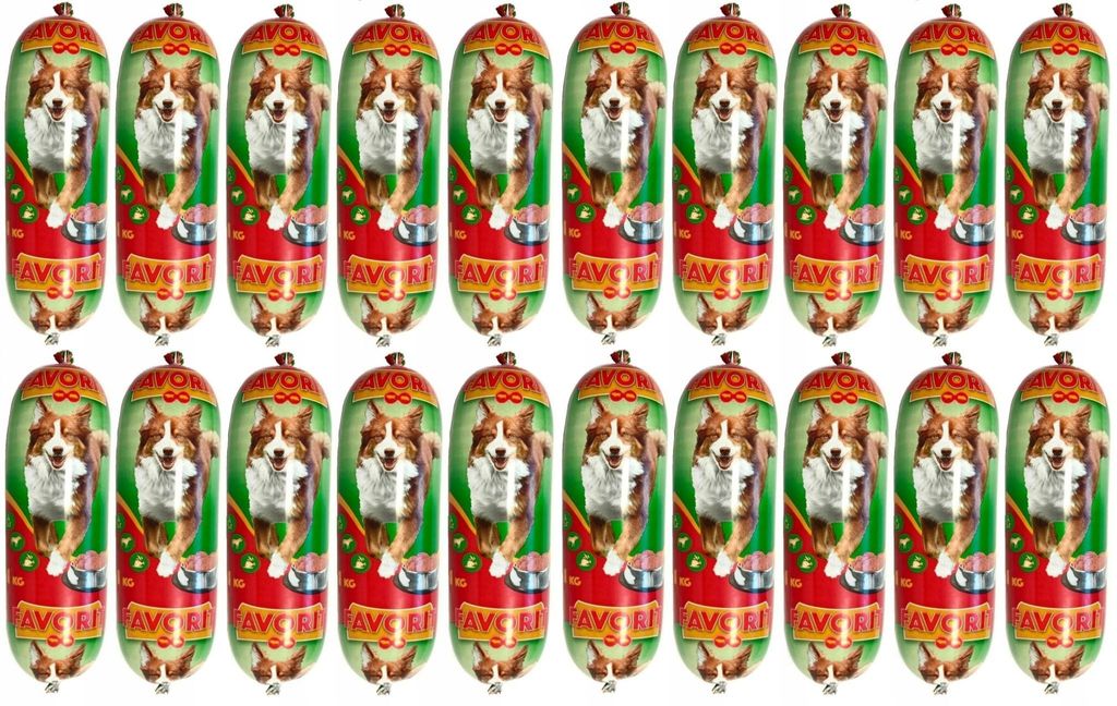 Favorit Dog Bar mit Rindfleisch 1kg x 20 Stück