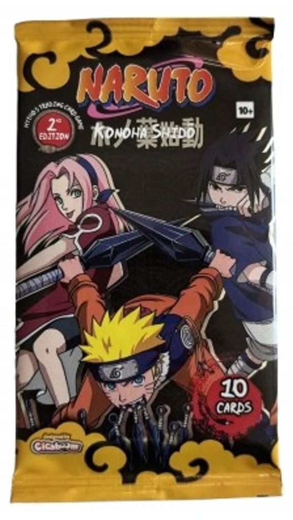 Naruto Mythos TCG SET 1 Konoha Shido 2nd Edition Booster Obrázok produktu 