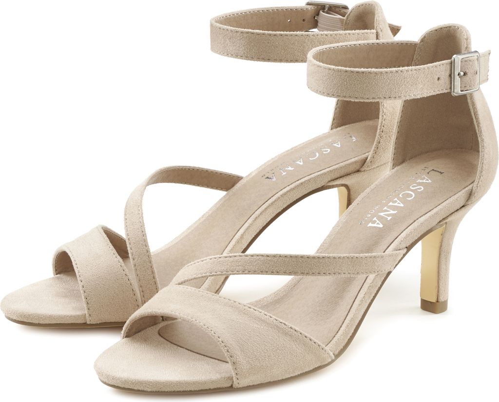 LASCANA Sandalette beige Größe 40