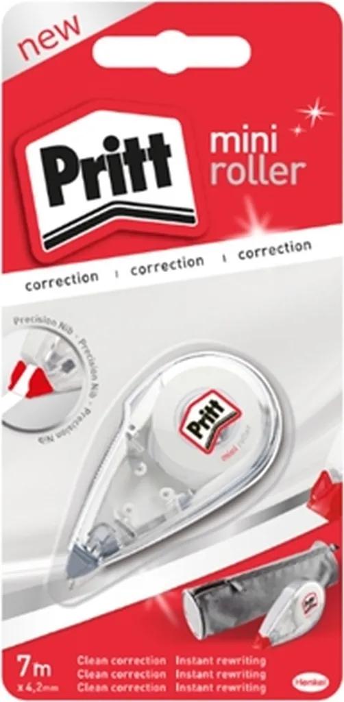 Ruban Correcteur Pritt Flex 4,2 mm Mini Roll - Application Précise 9H - 5