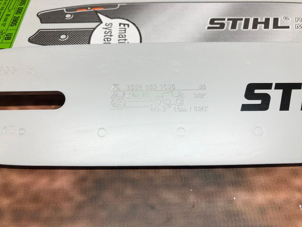 Guide-chaîne STIHL Rollomatic E Mini 40cm / 16" - 3/8 "P - Image du produit 