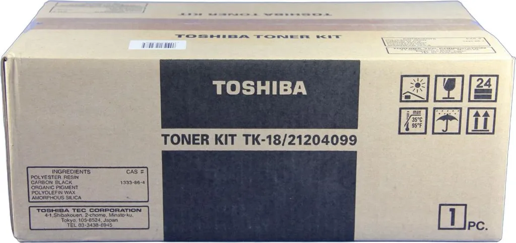 Toshiba TK-18 Toner Nero Originale | Qualità Professionale 21204099