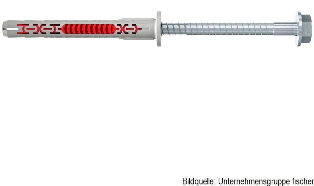 fischer Langschaftdübel DuoXpand 8 x 80 FUS B, 10 Stück Produktbild 