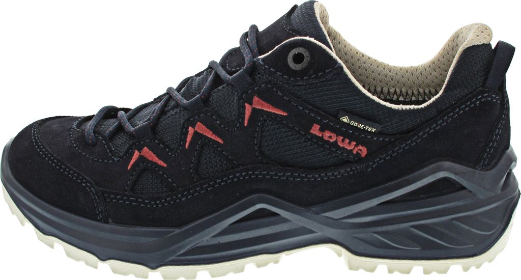Lowa Sirkos Evo GTX Lo Ws Damen Wanderschuh in Blau, Größe 4.5