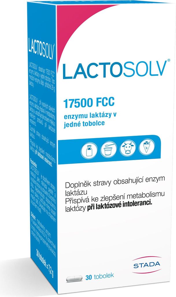 Lactosolv 17500 FCC 30 gélules Image du produit 