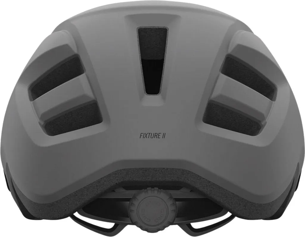 Casque Giro Fixture II W Gris - Protection Stable et Réglable 50-57cm