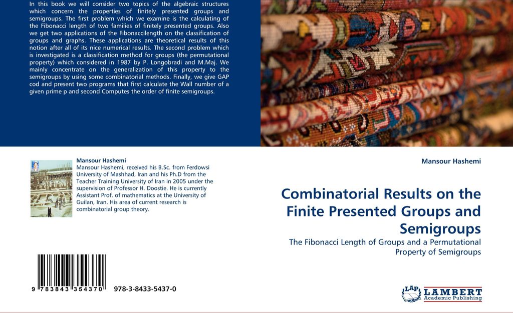 Combinatorial Results on the Finite Presented Groups and Semigroups