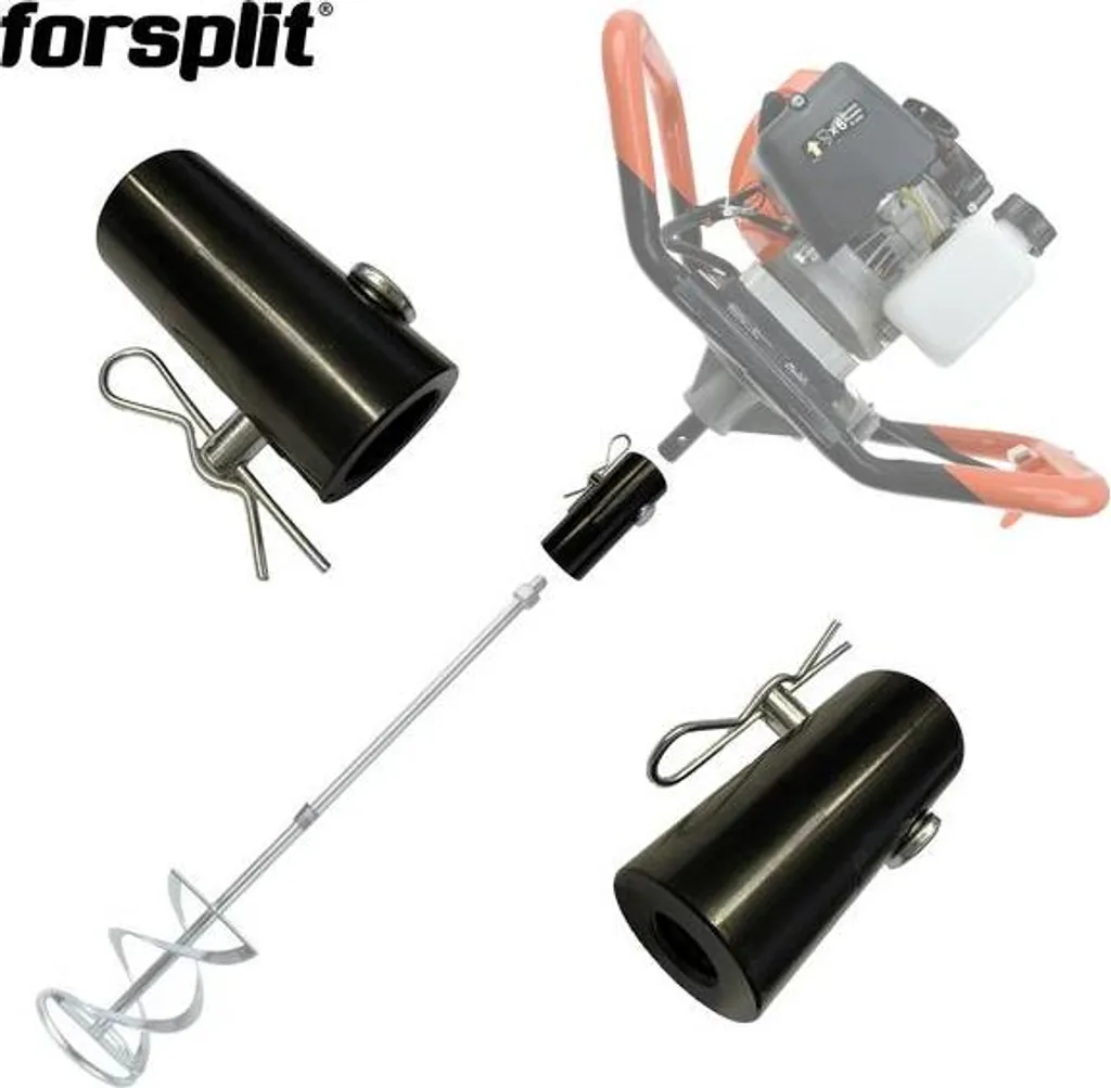 Adaptateur de Malaxage M14 pour Tarière Thermique - Sortie de 20 mm