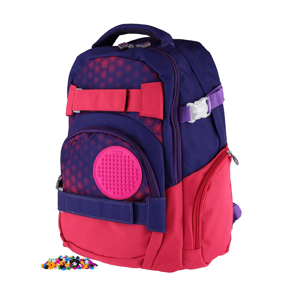 Sac à dos scolaire PIXIE CREW Hexee idéal pour transporter livres et cahiers