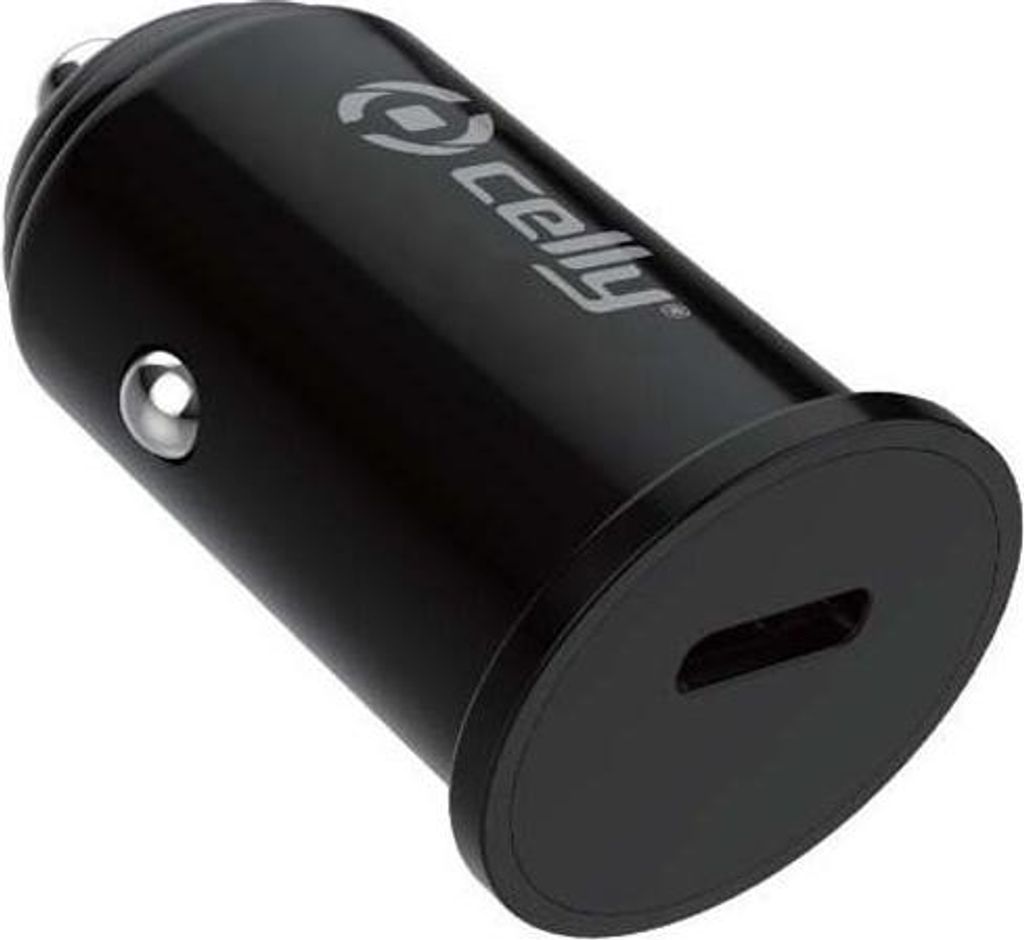Celly Cc20wbksp Usb C 20w Autoladegerät Silber Silber One Size