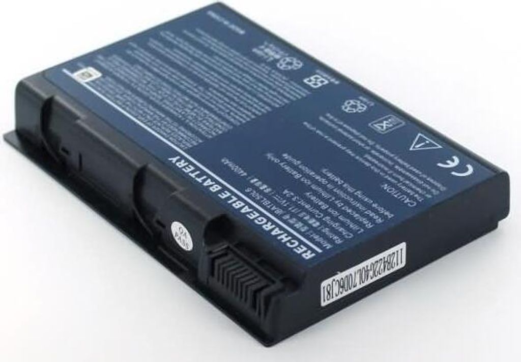 Akku für Acer Aspire 5630 Li-Ion 11,1 Volt 4400 mAh schwarz.