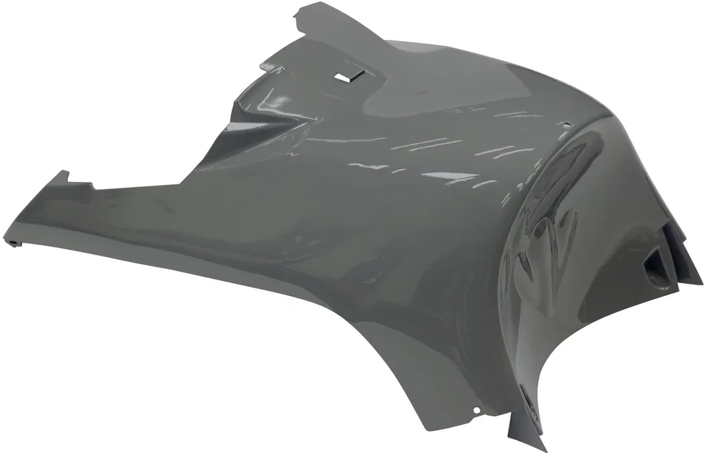 Rebord de bac inférieur Yamaha Aerox Nardo Gray en plastique robuste