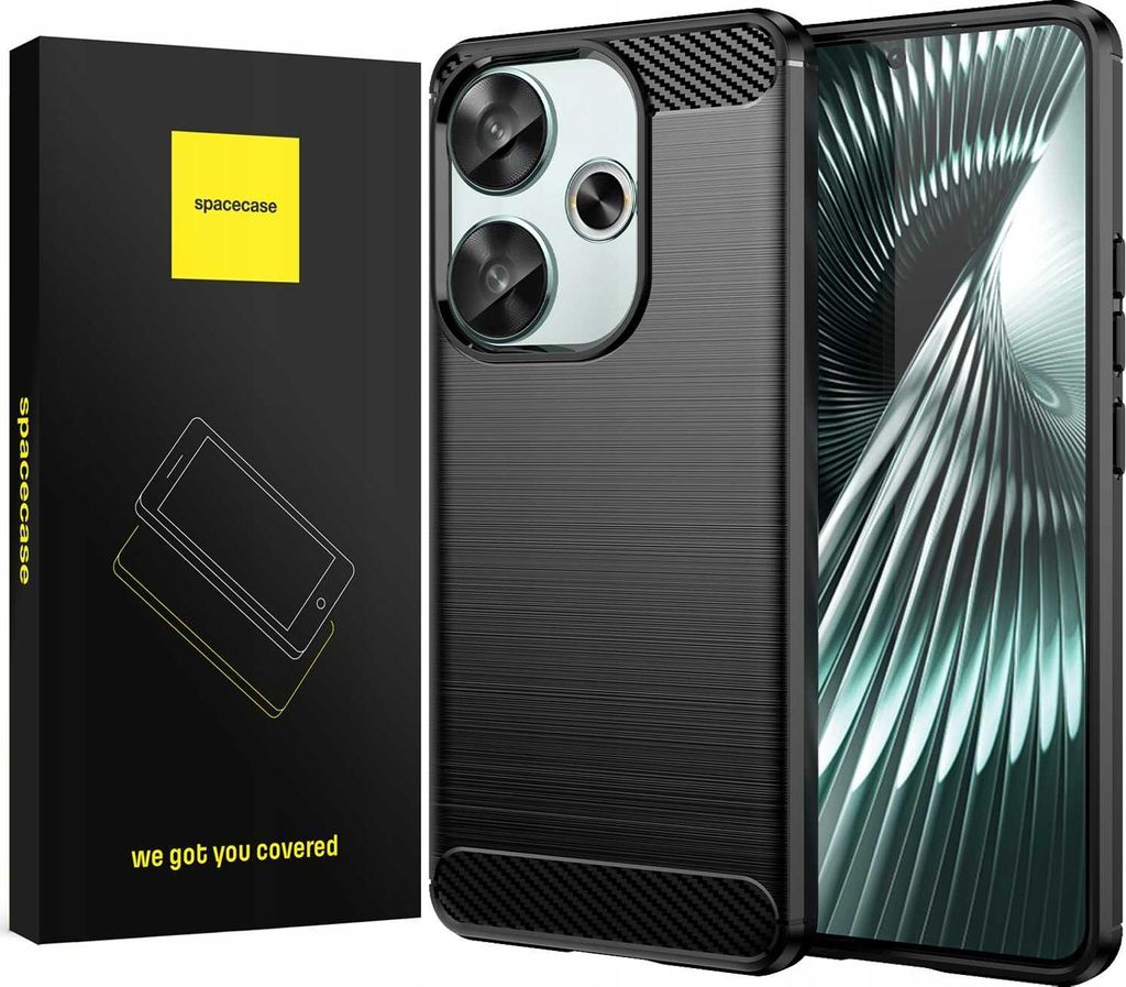 Spacecase Carbon Poco F6 5G schwarz